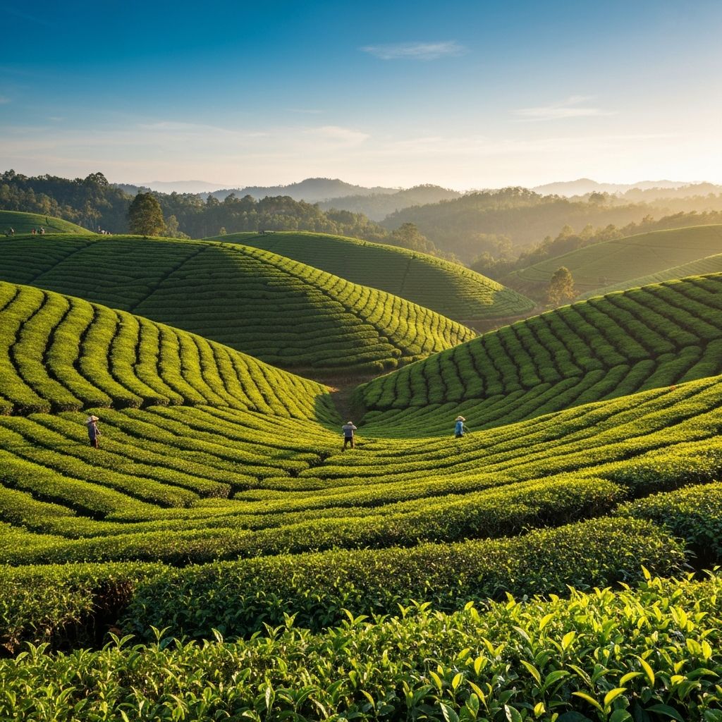 Cameron Highlands tea plantation - Scenic Malaysia hill station