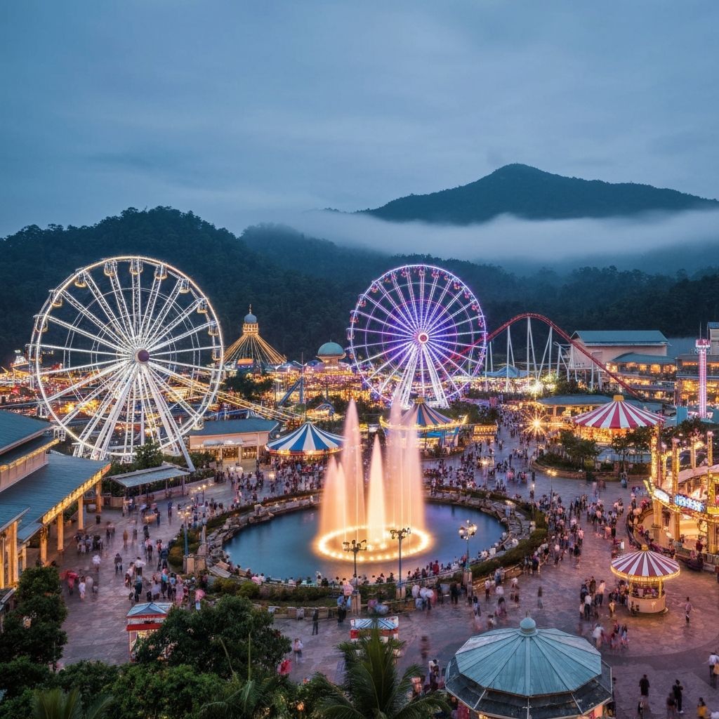 Genting Highlands theme park - Famous Malaysia tourist destination