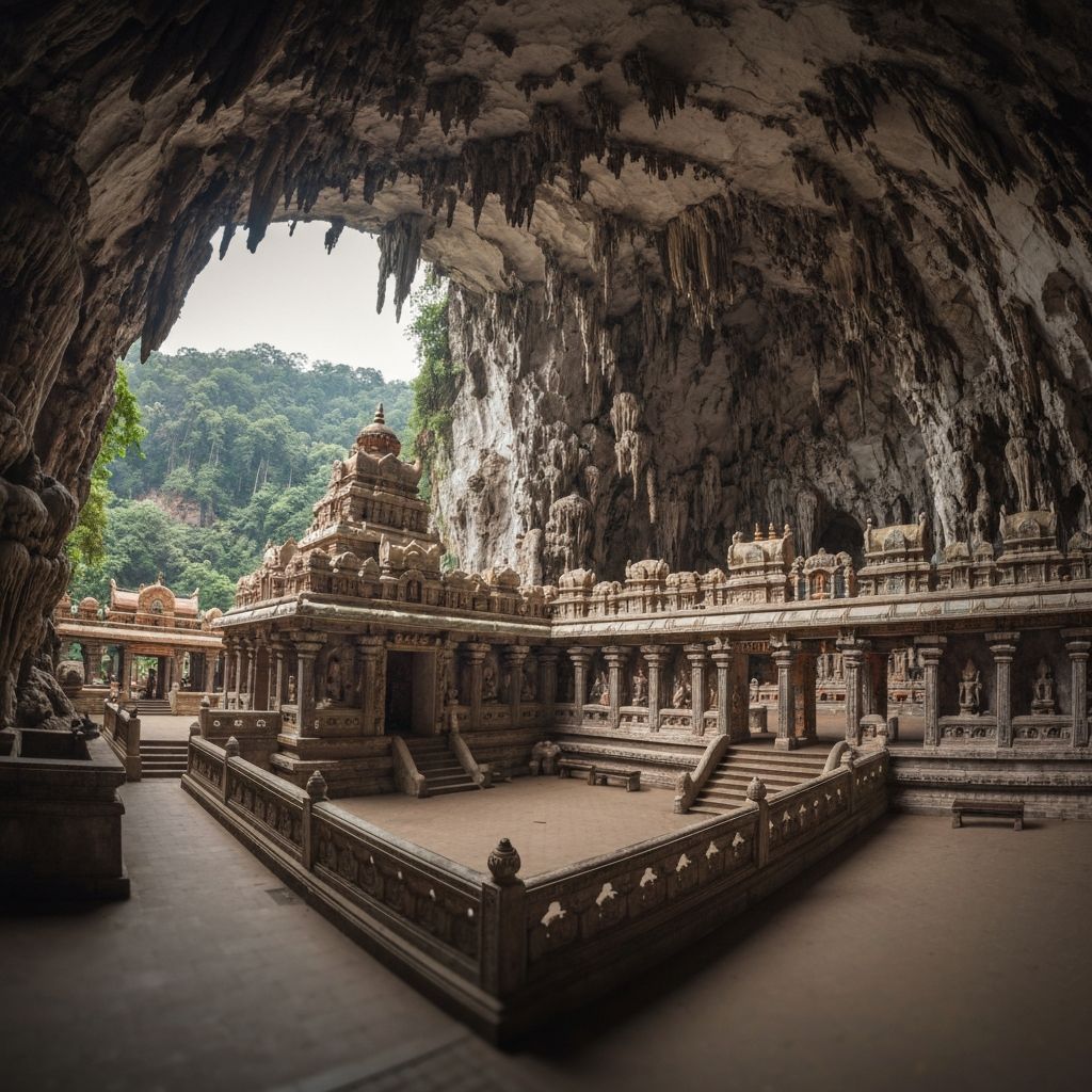 Ipoh cave temple Perak - Heritage Malaysia tourist site